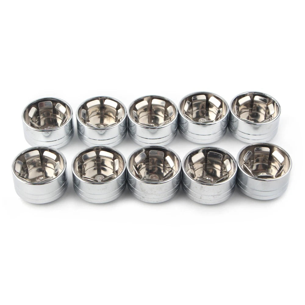 Inner Schrauben Bolt Topper Caps Cover For Harley Sportster Chrome 13mm Motor US