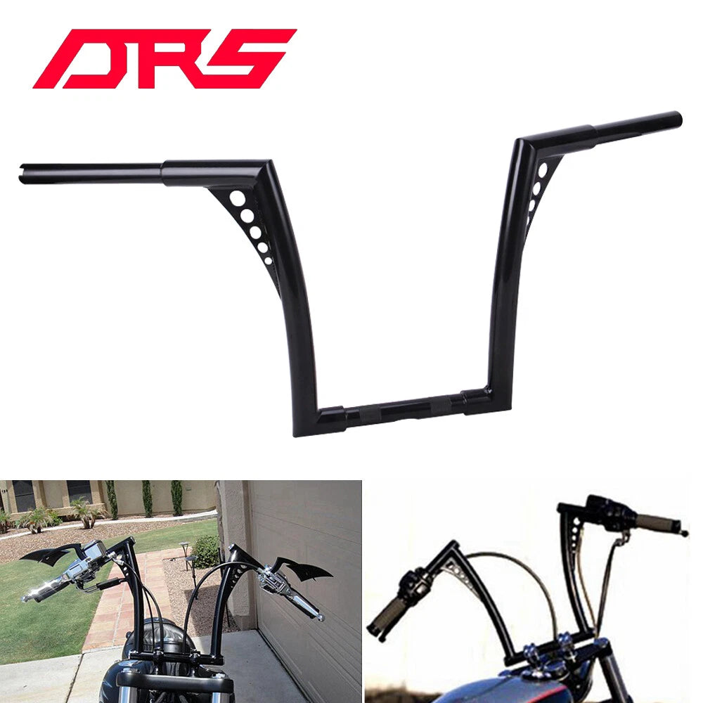 1-1/4" 14" Rise Ape Hangers Handlebar For Harley Sportster Softail FLST 883 1200