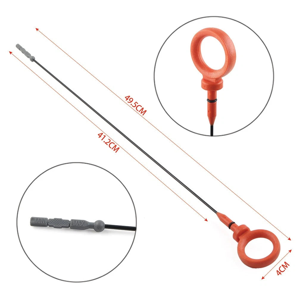 3.2L Engine Oil Dipstick Fit Audi A4 2006-2008 & A6 2006-2009 06E115611E