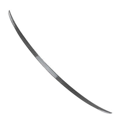 Carbon Look US Rear Trunk Lip Spoiler Wing For Audi A3 S3 RS3 4-Door Sedan 14-20