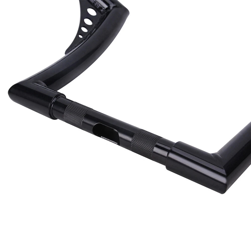 10" Rise 1 1/4" Handlebar Ape Hanger Bar For Harley Touring Softail Sportster XL