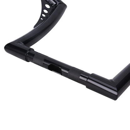 10" Rise 1 1/4" Handlebar Ape Hanger Bar For Harley Touring Softail Sportster XL
