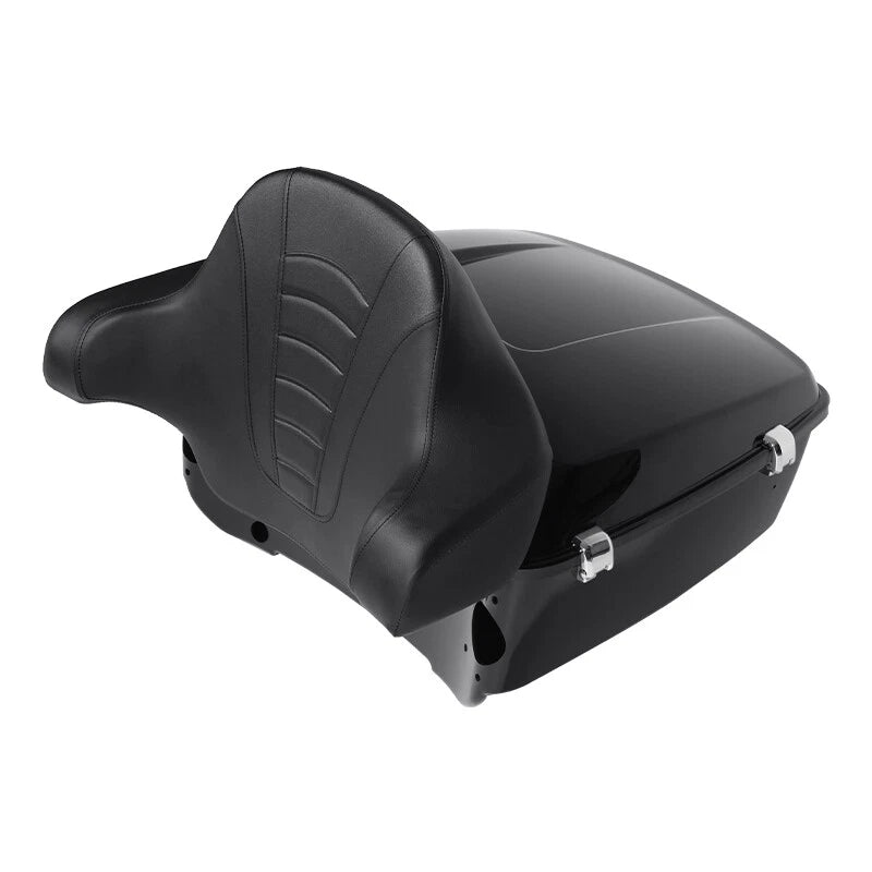 King Trunk Backrest Luggage Mount Rack Fit For Harley Road Glide King 2014-2026