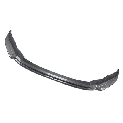 Carbon Look Front Bumper Lip Spoiler For VW Tiguan MK2 Pre-facelift 17-20