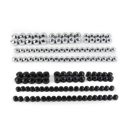 Engine Bolt Covers Kit For Harley Softail Electra Street Glide Road King