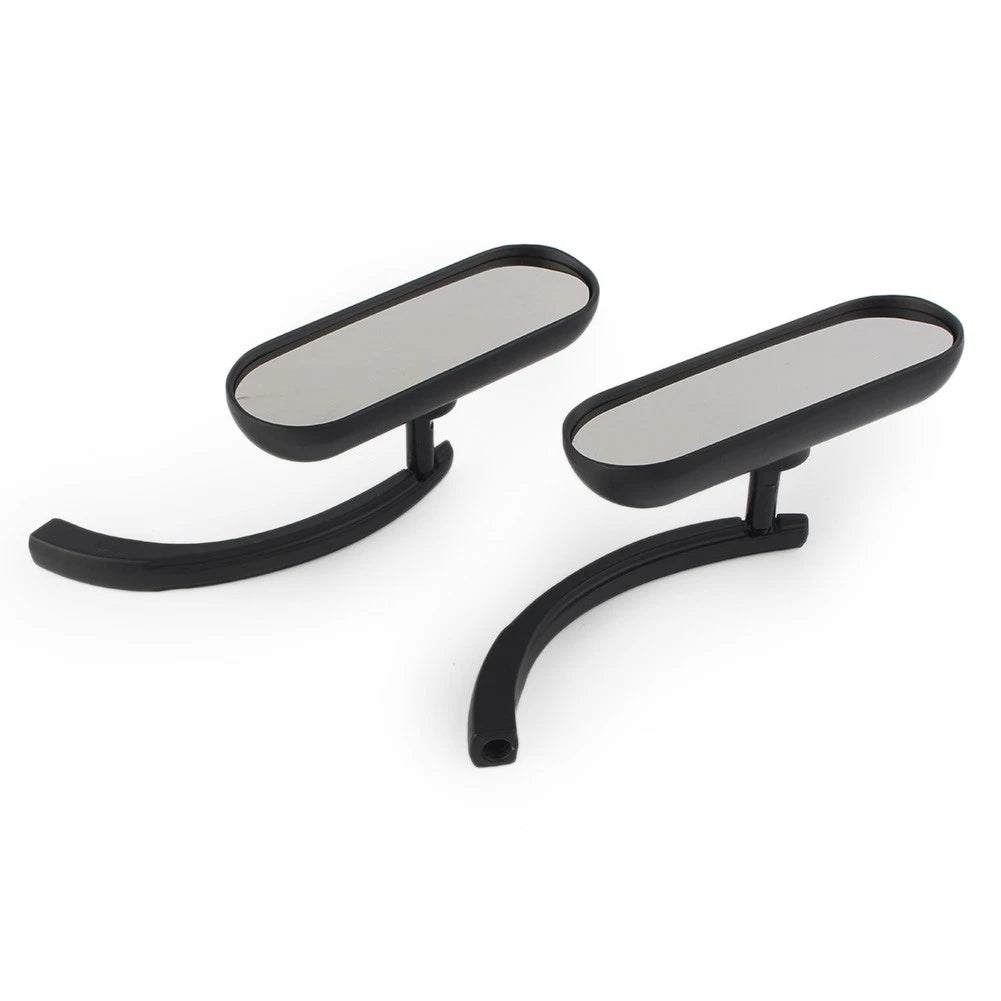 1 Pair Motor Rear View Side Mirror left right Fit All for Harley Davidson Black
