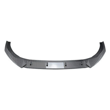 Carbon Look Front Bumper Spoiler Lip For Audi A3 S3 8V Pre-Facelift 2013-2016