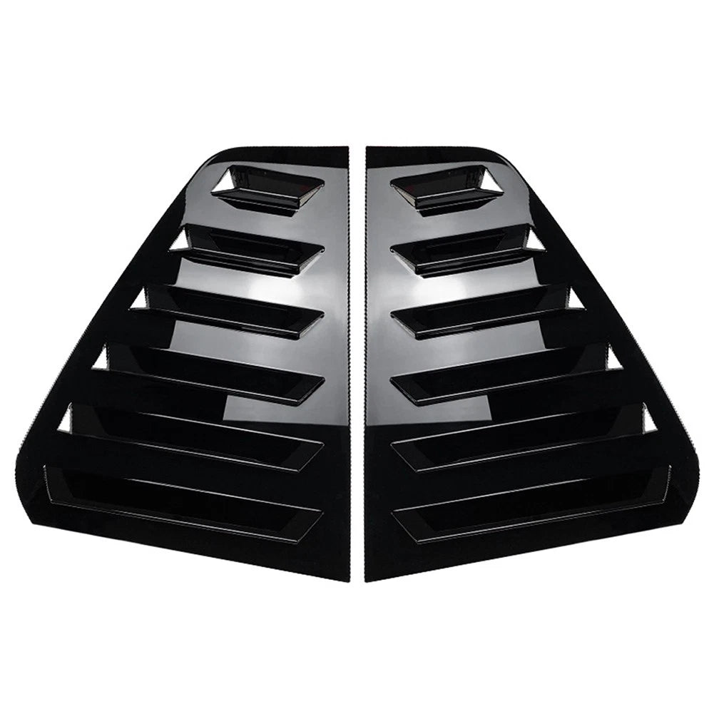 Rear Window Side Vent Shutter Louver Cover Trim For Volkswagen Golf 6 MK6 08-12