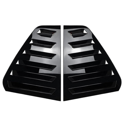 Rear Window Side Vent Shutter Louver Cover Trim For Volkswagen Golf 6 MK6 08-12