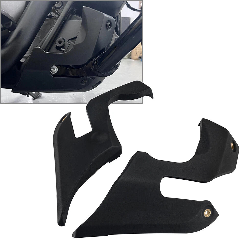 Lower Fairing Covers Chin Guards For Harley Nightster 975 RH975 2022-2023 Black