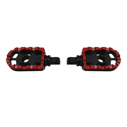 10mm Passenger Foot Pegs Footrest Fit For Harley Touring Street Road Glide King
