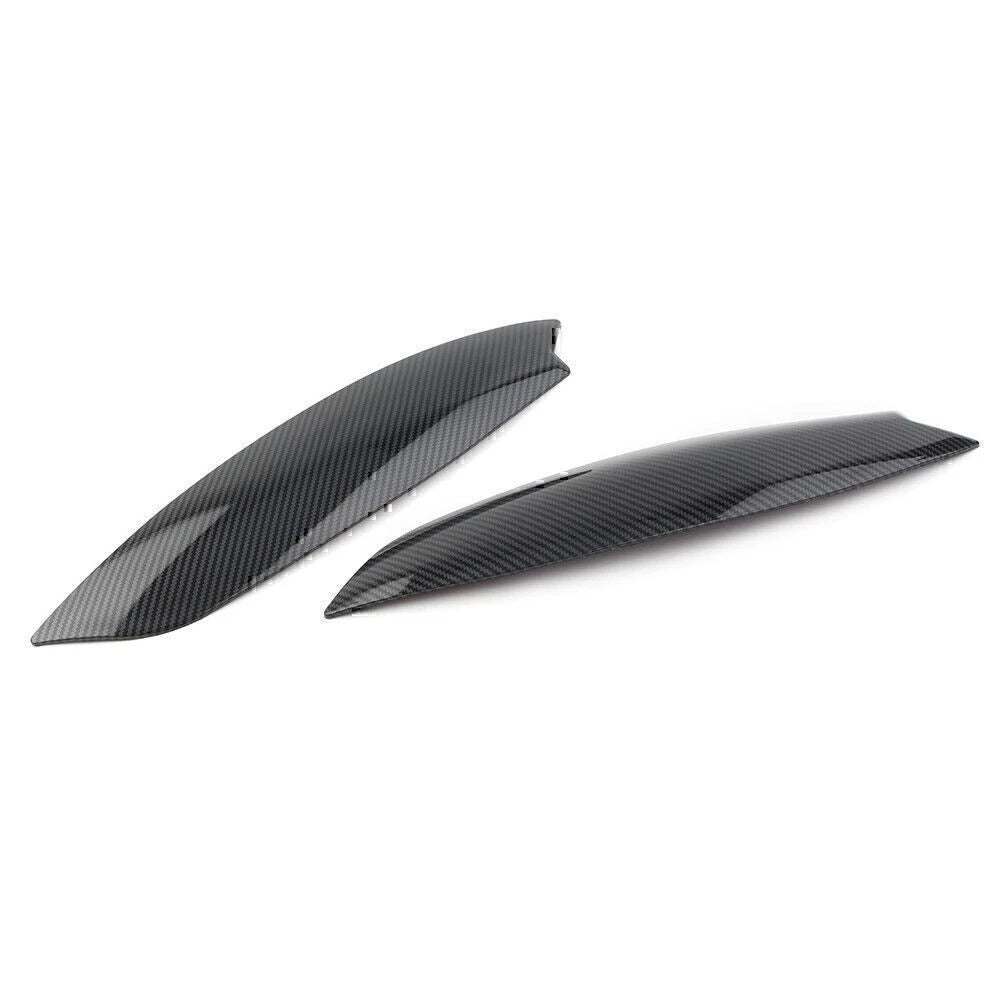 Headlight Eyelid Eyebrow Trim Eye Lid Cover For VW Golf 5 R32 MK5 2005-2007