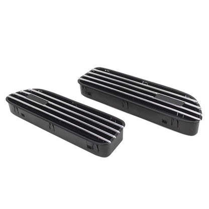 1 Pair Side Fender Grille Vent Air Flow Grill For BMW E46 M3 2001-2006 2002 03