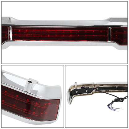 LED Tail Brake Light Trunk Classic King Tour Pack For Harley Touring models97-08