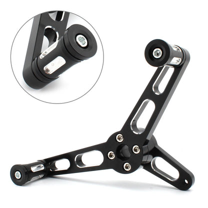 Front Foot Pegs Heel Toe Shifter Lever For Harley Sportster XL883 1200 Iron883 G