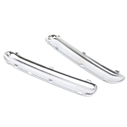 1 Pair Front Bumper Chrome Trim Molding For Mini Copper One Cabrio R50 2001-2004