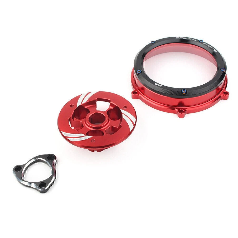 Black Clutch Cover Spring Retainer Pressure Plate Kit For Ducati Panigale V4 V4S