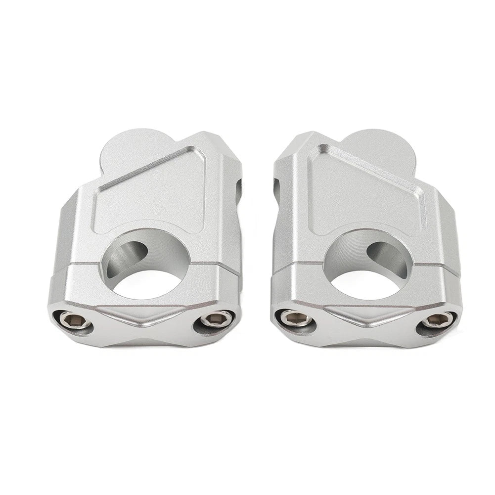 Motorcycle 28mm 1 1/8 Handlebar Mount Clamp Riser For Honda Suzuki Kawasaki US