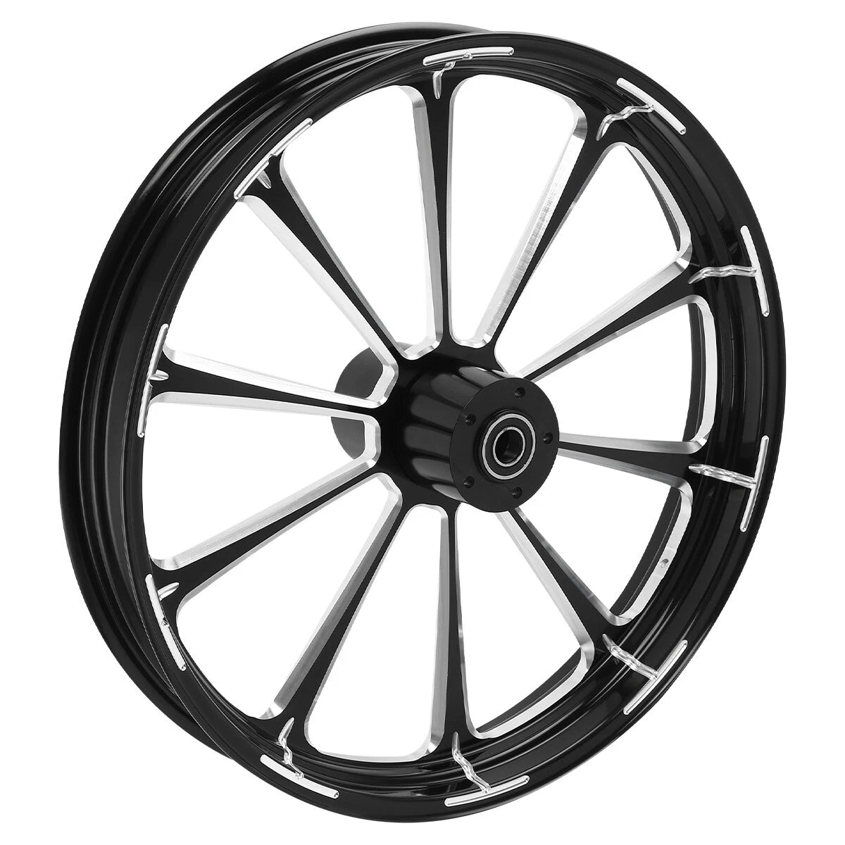 30" Front Wheel Rim Hub Dual Disc & Fender For Harley Street Glide 2008-Up ABS