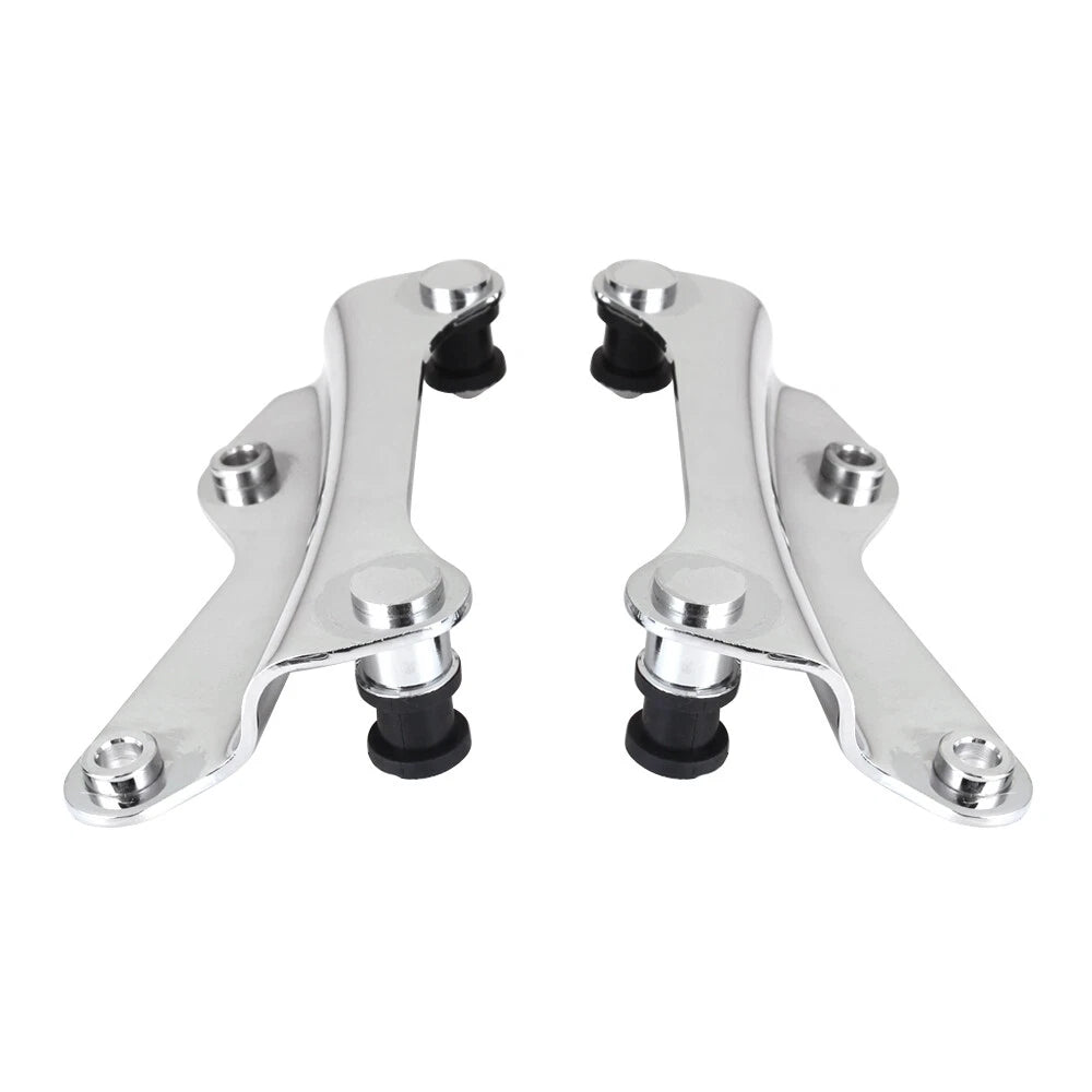 Chrome 4 Point Docking Hardware Kit For Harley Touring Models 2014-2021 52300353