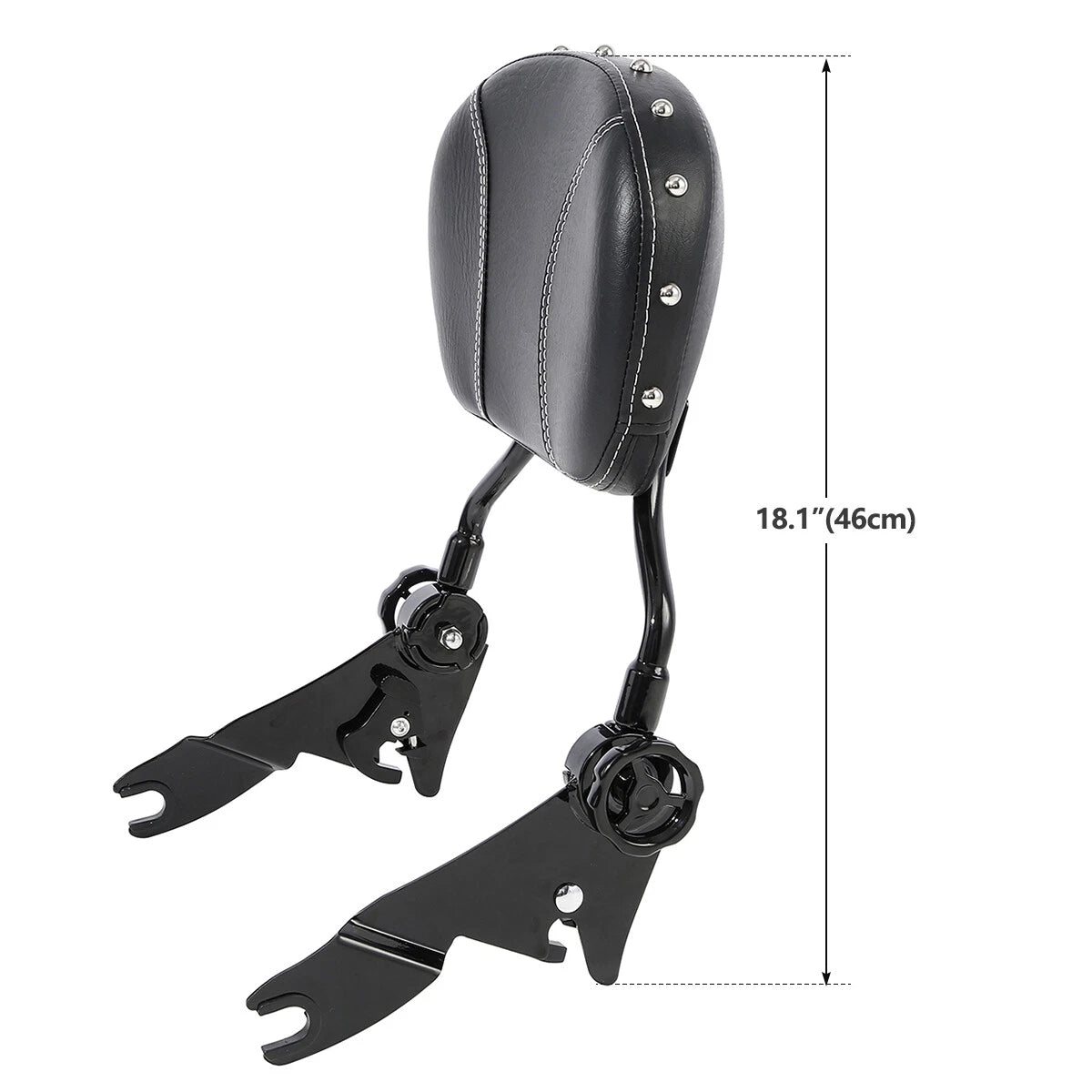 Detachable Backrest Sissy Bar Fit For Harley Davidson Touring 2009-2025 25 Black