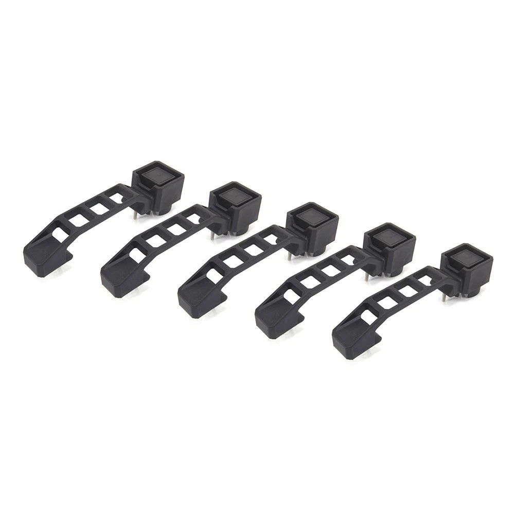 5Pcs Black Exterior Door Handles Set for Jeep Wrangler JK 2007-2017 2016 2015 14