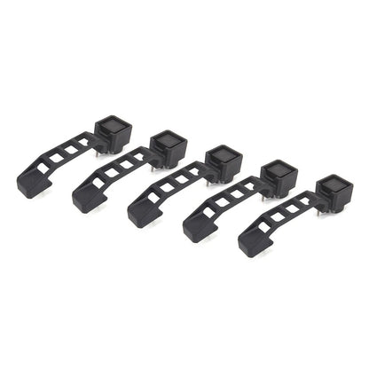 5Pcs Black Exterior Door Handles Set for Jeep Wrangler JK 2007-2017 2016 2015 14