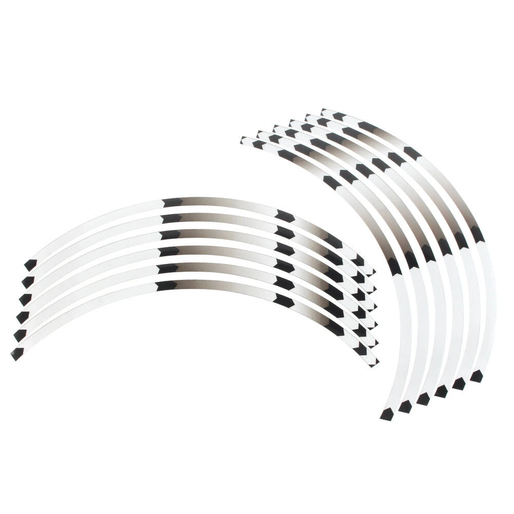 For HONDA MSX 125 Grom MSX125 SF 12-22 RIM WHEEL STRIPES DECALS TAPE STICKERS Wh