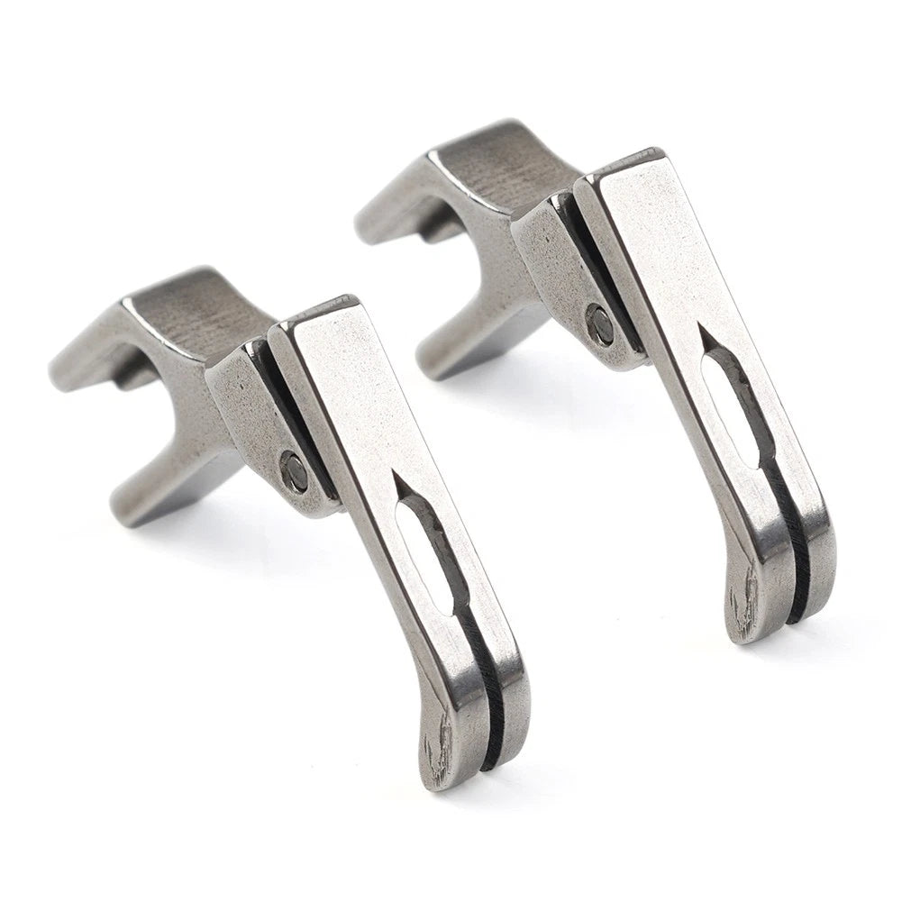 2pcs P363-NF Narrow Zipper Foot For Needle Feed Sewing JUKI DLN-415 DLN-5410