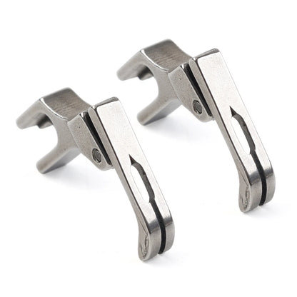 2pcs P363-NF Narrow Zipper Foot For Needle Feed Sewing JUKI DLN-415 DLN-5410