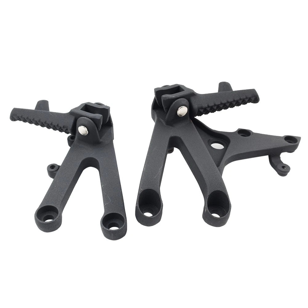 Front Driver Footrest Foot Pegs Bracket Set For Honda CBR600RR CBR 600RR 07-24