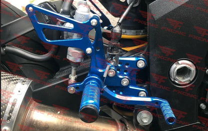 For Suzuki GSXR1000 2000-2004 FXCNC Rearset Footpeg Pedal Rear Set Motorcycle US