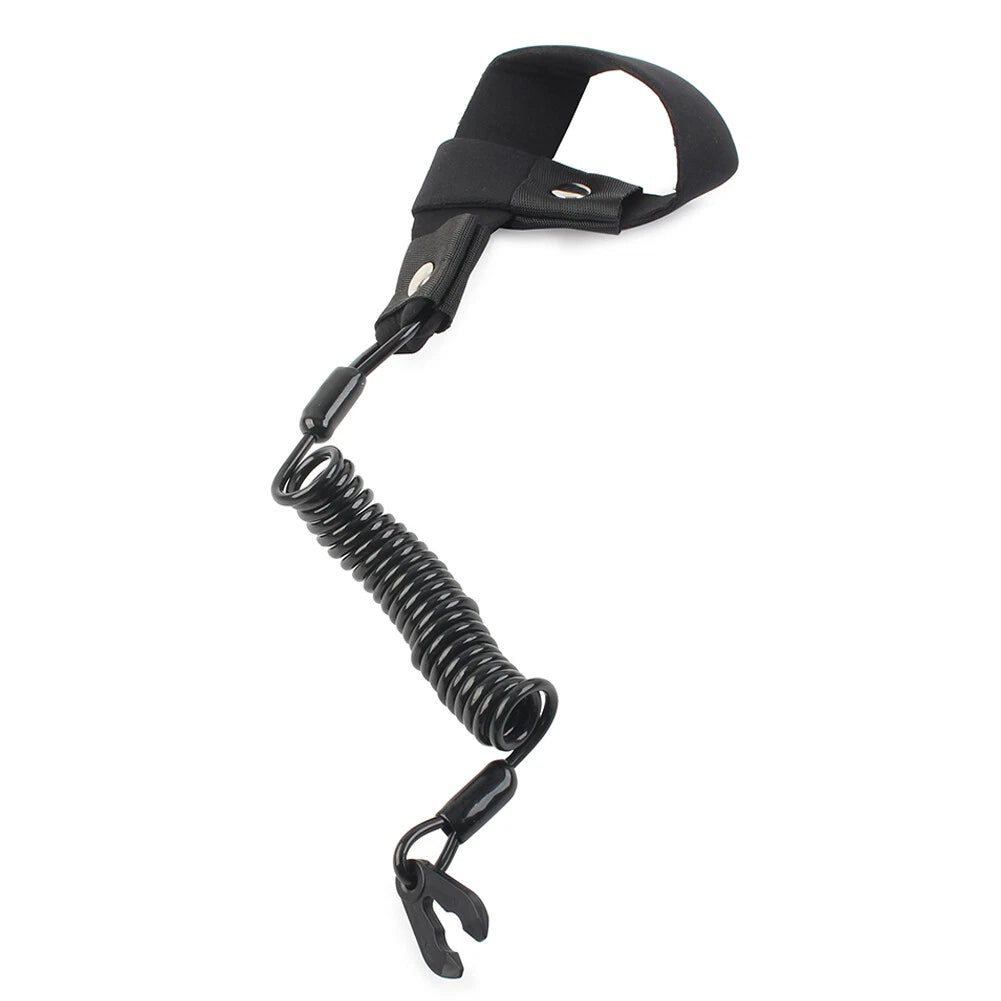 Stop Kill Key Floating Safety Wrist Lanyard Black Fit Yamaha Jet Ski Wave Runner