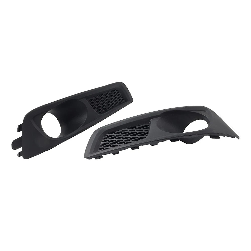 2pcs Front Bumper Fog Light Bezel Cover Black For Subaru Legacy 2010-2012
