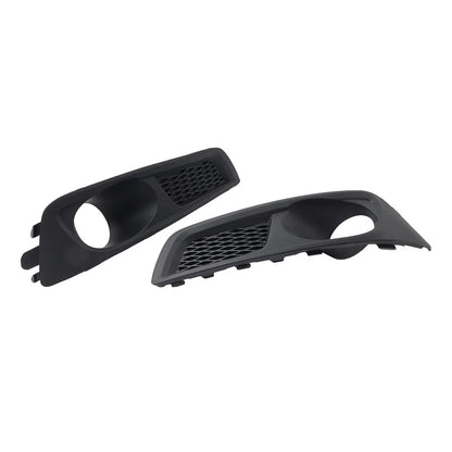 2pcs Front Bumper Fog Light Bezel Cover Black For Subaru Legacy 2010-2012