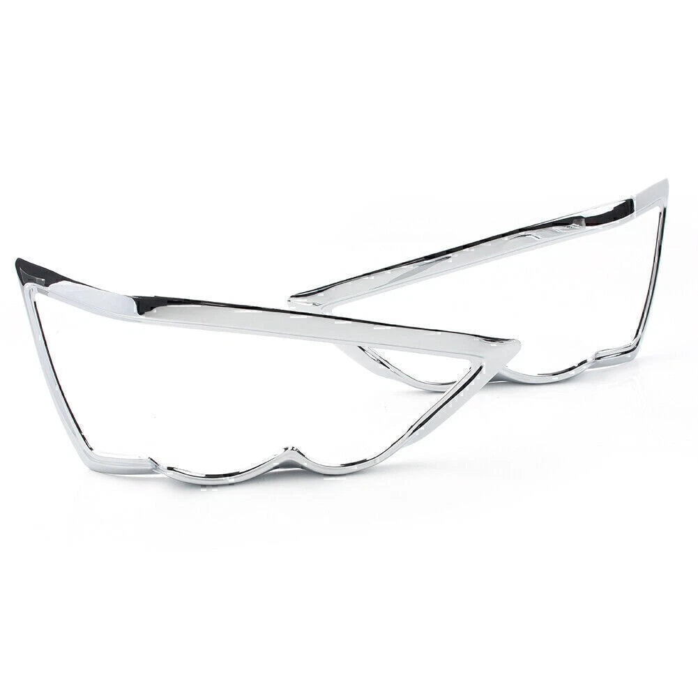 Fairing Saddlebag Light Accent Trim ABS Chrome Fits Honda Goldwing GL1800 06-11