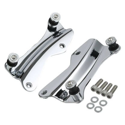 Sissy Bar Backrest Rack & Docking Kit Fit For Harley Touring Street Glide 14-24