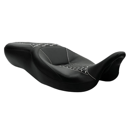 Driver Passenger Seat For Harley Touring Electra Street Road Glide King 2009-Up