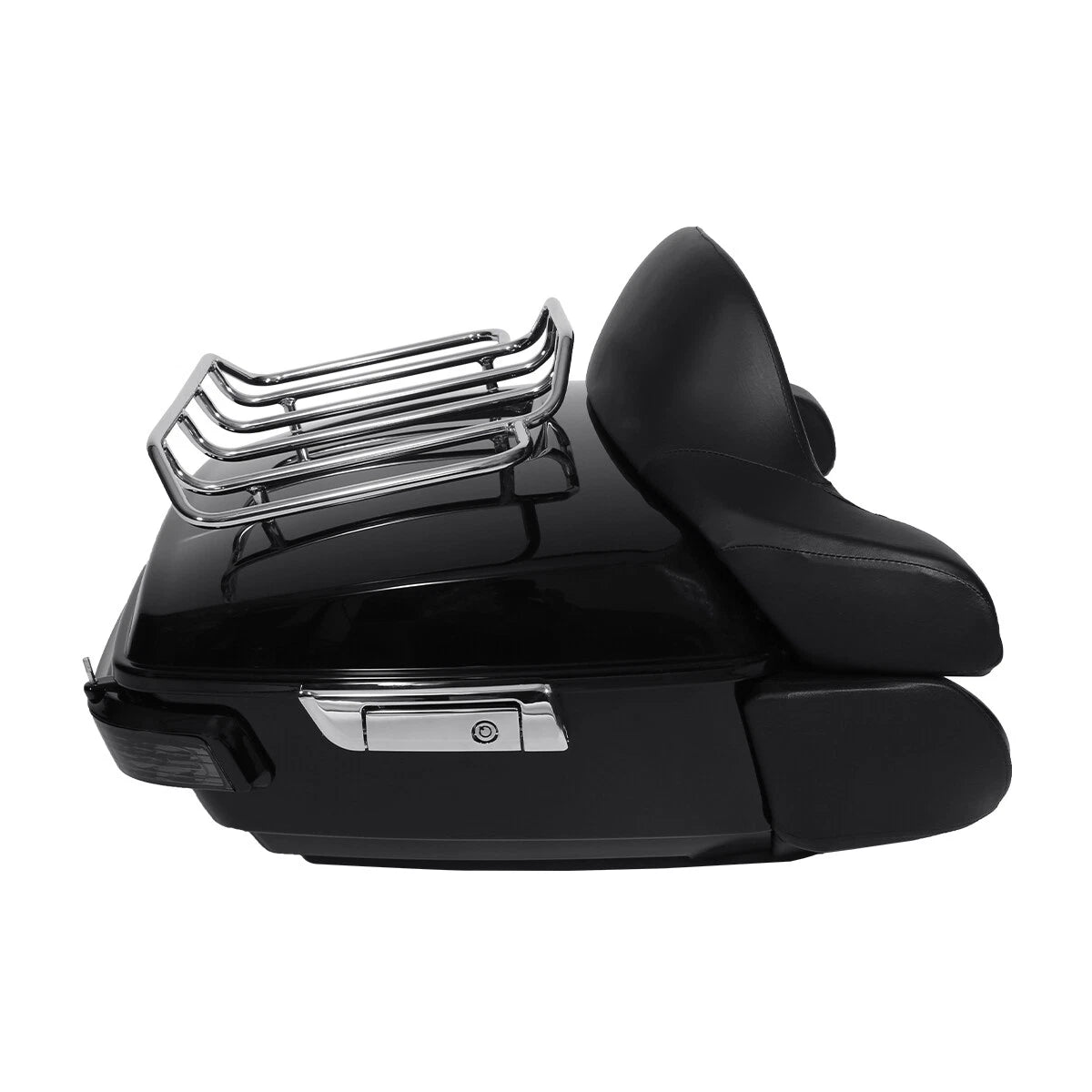 King Trunk Pad Light Rack Speakers Docking For Harley Electra Road Glide 2014-26