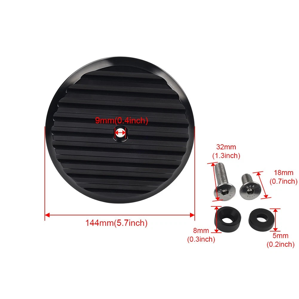 1x Stage 1 Air Cleaner Outer Cover For Harley Touring Electra Glide Dyna Softail