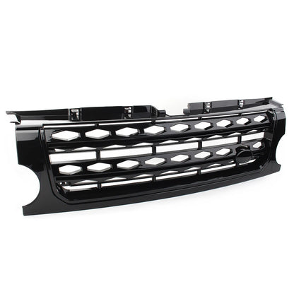 Front Grille Bumper Mesh For Land Rover Discovery LR3 2005-2009 All Black