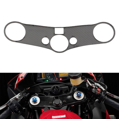 3D Polished Pad Yoke Protection Sticker Fit Honda CBR600 CBR600RR 2007-17 Blk