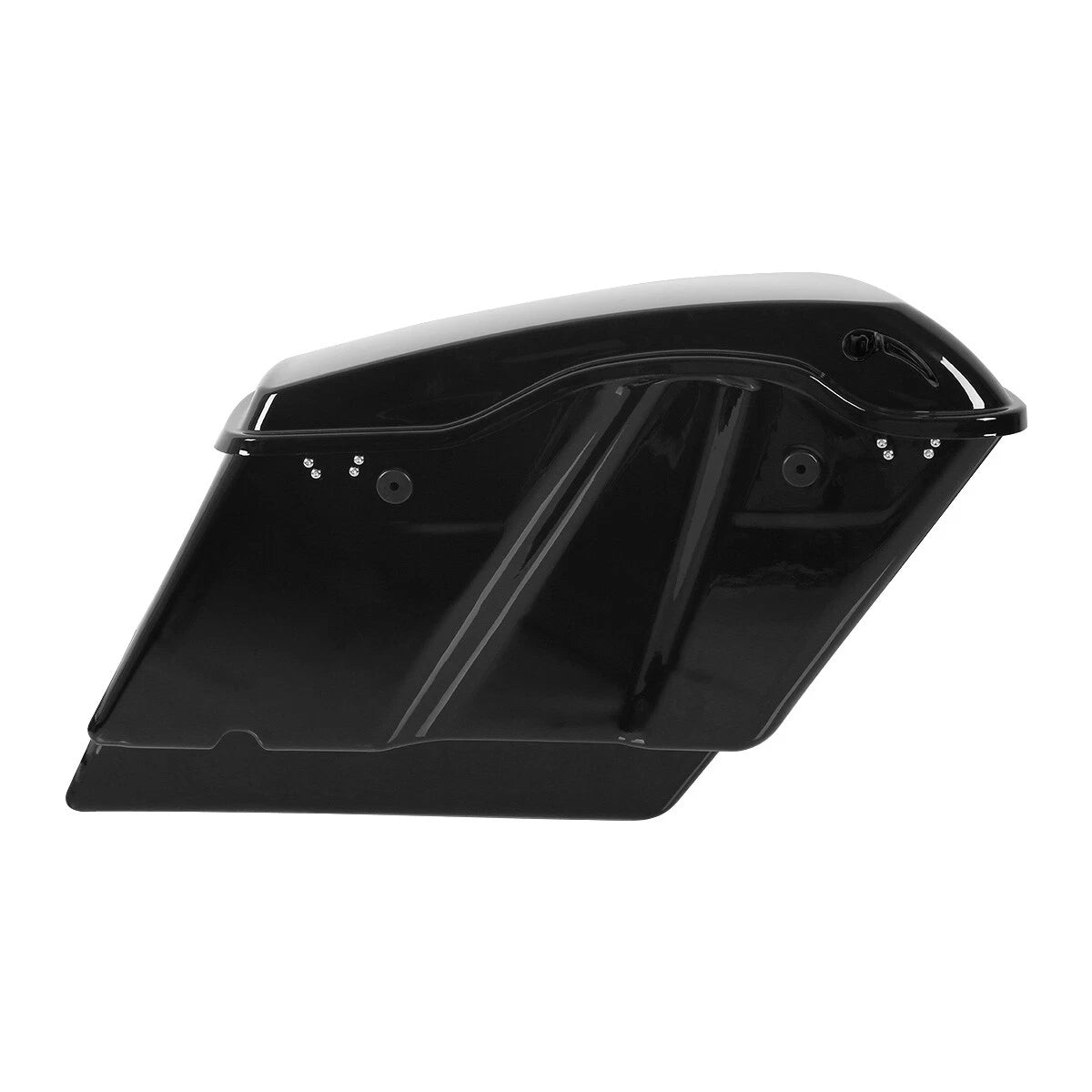 Stretched Hard Saddlebags Chrome Conversion Bracket Fit For Harley Softail 84-17