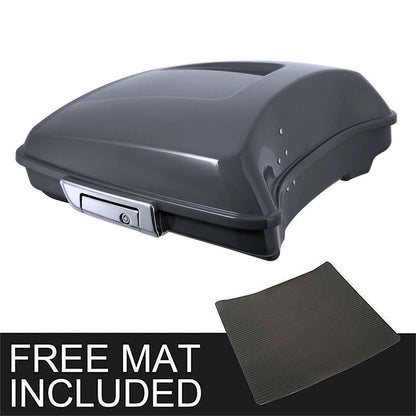 Gunship Gray Razor Trunk Mount Rack Fit For Harley Touring Electra Glide 2014-26