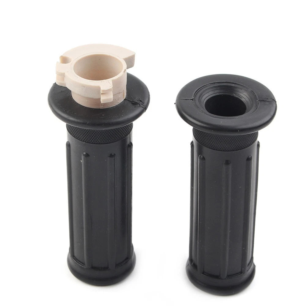 PAIR TWIST THROTTLE HAND GRIPS TUBE FIT YAMAHA PW50 PY50 PEEWEE 50 PIT DIRT BIKE