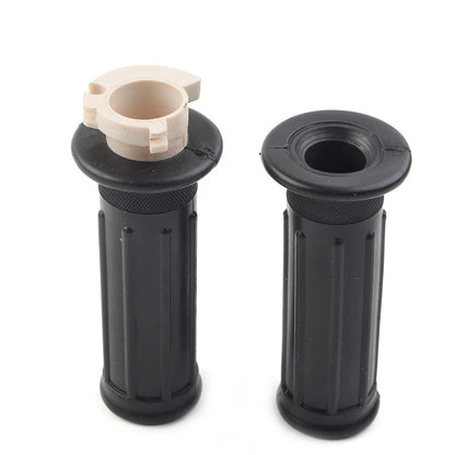 PAIR TWIST THROTTLE HAND GRIPS TUBE FIT YAMAHA PW50 PY50 PEEWEE 50 PIT DIRT BIKE