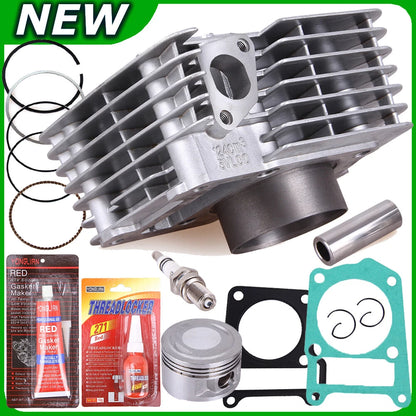 Big Bore Cylinder Piston Gasket Top End Rebuild Kit For Yamaha TTR125 2000-2005