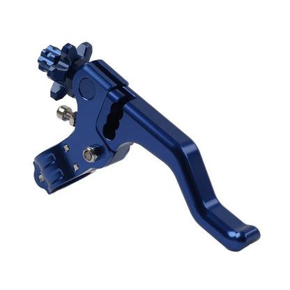 Stunt Clutch Lever Performance Cable Pull 7/8 1 Finger Universal Motorcycle Blue