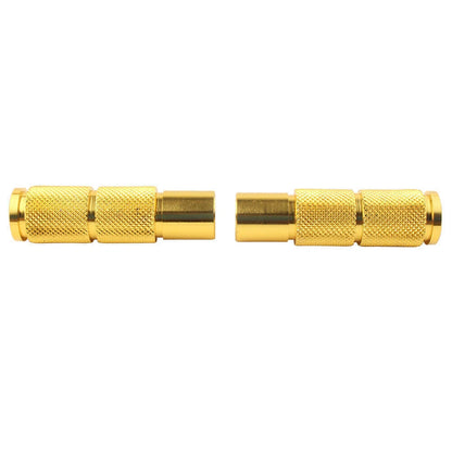 For Motorcycle  Pegs Footpegs Rear Set Pedals Racing Universal Yellow