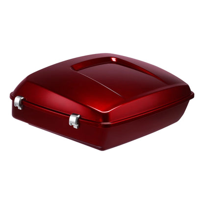Chopped Trunk Fit For Harley Touring Electra Glide 2014-2025 Velocity Red Sunglo